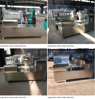Petite machine de traitement de la viande de soja, extrudeuse de morceaux de soja en excellent état avec moteur central pour la production de protéines de soja