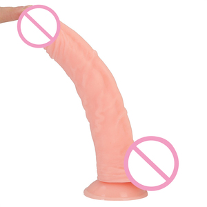 Vente en gros de pénis en PVC de qualité médicale masturbation féminine jouets sexuels 9.8 pouces gode bite avec balle et ventouses pour usage féminin - Product Image 4