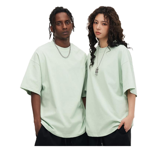 Tissu tricoté 100 % coton de haute qualité, formel, surdimensionné, avec logo brodé personnalisé sur le devant, anti-plis, respirant et écologique - Product Image 1