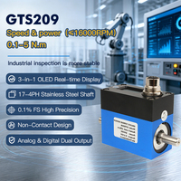 Capteur de couple rotatif dynamique Galoce GTS209 0,1-5 Nm 16000 tr/min 4-20 mA RS485 Mesure de couple industrielle