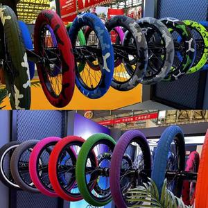 Pneus de vélo couleur camouflage 16'' 18'' 20'' 24'' 26'' 27.5'' 29 pouces, pneus de vélo de route, pneus colorés, BMX, vélo enfant - Product Image 2
