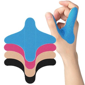 Breathable Finger <b>Protector</b> Tape For Thumb And Forefinger Support Palm Protection Athletic Tape One Size Light Blue - Product Image 3