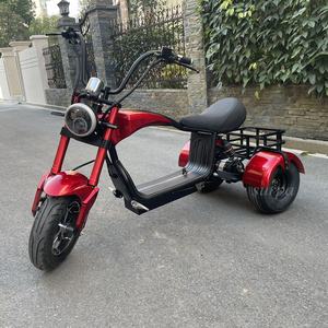 <span class=keywords><strong>Citycoco</strong></span>-patinete eléctrico de 3 <span class=keywords><strong>ruedas</strong></span> para personas mayores, batería de litio de 1000w, 48v1, 2ah/15ah/20ah, neumático ancho - Product Image 1