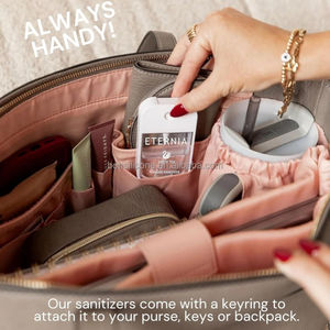 Espray desinfectante de manos perfumado personalizado precargado con líquido desinfectante similar al jabón de tocador - Product Image 6