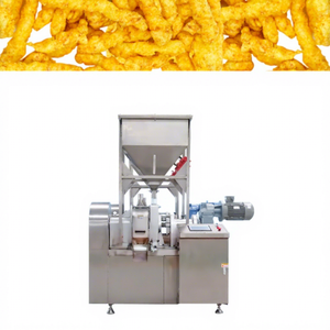 Nouvelle ligne d'extrusion entièrement automatique pour boucles de maïs et boulettes de fromage, machine à fabriquer des snacks style Kurkure Cheetos - Product Image 2
