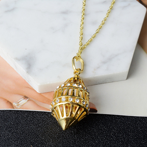 NEW Fashion Brass Jewelry <b>Sets</b> for Women 14K <b>Gold</b> Plated Trendy <b>Earrings</b> and Necklace Engagement Wedding Party Gifts - Product Image 3
