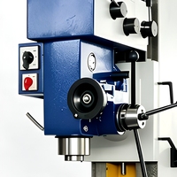 Perceuse-fraiseuse universelle légère ZX50C, broche MT4, 40-1750 tr/min, haute précision pour atelier métallique