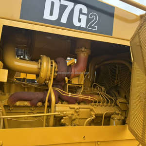 Vente directe de bulldozer Caterpillar D7G2 d'occasion, original, faible nombre d'heures, meilleur prix - Product Image 4
