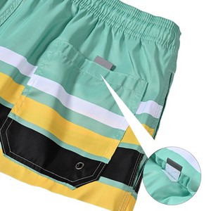 Shorts de Playa para Hombre, de Secado Rápido, Corte Holgado, Cinco Puntos, para Natación, Surf, Deportes Acuáticos, Talla Europea para Adultos - Product Image 5
