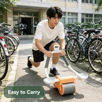 Rouleau Abdominal Automatique à Rebond pour Entraînement Fitness Adulte – Outil Domestique pour Exercices Abdominaux, Amincissement de la Taille et Brûlage des Graisses Corporelles