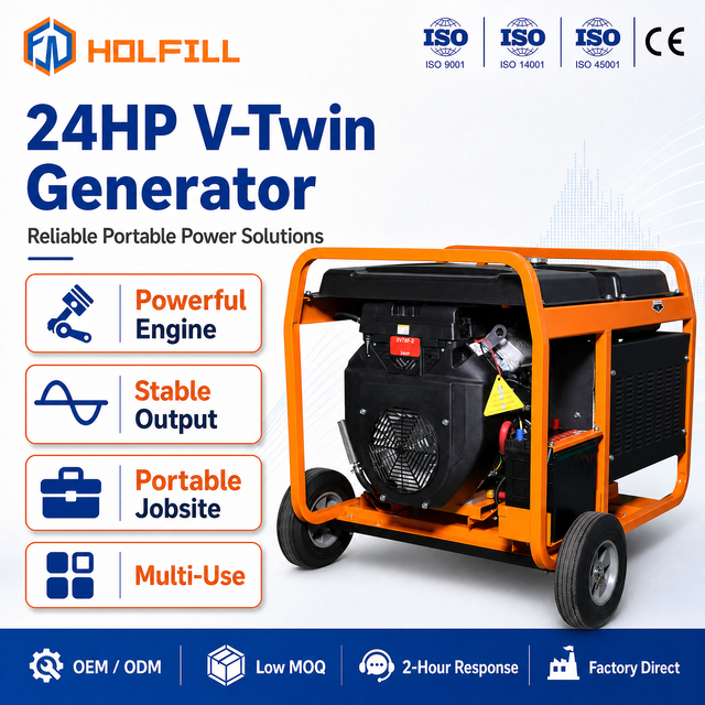 Portable Power 10KW 12KW Gasoline Generator Electric Start Petrol Genset Generators