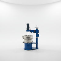 Écailleur à poudre collante à 2 couches de 800 mm, tamis séparateur de matériaux agglomérés, brosse de nettoyage en acier inoxydable