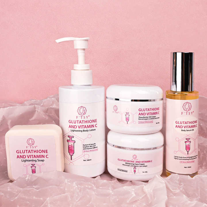 glutathione soap and lotion Wholesale Ligthening Deep Moisturizing Repair Body Oil Body Skin Care Set source of antioxidant supplement Canada Flavor:Salted Caramel Fudge GHK-Cu Topical Copper Peptide