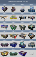 Maker USA Market Salle de jeux d'arcade 86 "10 joueurs Table à poisson Ocean King 4 Shooting Fish Game Cabinet Jack N Beanstalk