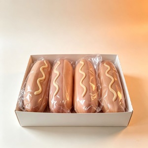 Jouet souple en forme de hamburger et hot-dog, modèle de simulation alimentaire, pendentif décoratif - Product Image 2