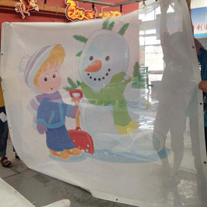 Bannière publicitaire durable avec <span class=keywords><strong>slogan</strong></span>, personnalisable, légère, pour événements promotionnels, avec graphiques sur mesure, en maille, pour tableaux d'affichage - Product Image 4