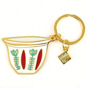 Design Custom Cartoon Metal Keychain Creative Gifts Cute Schoolbag Pendants - Product Image 5