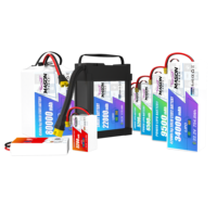 Batterie LiPo 6S 1300mAh 22.2V à décharge rapide 180C, prix usine, légère 213g, boîtier souple pour FPV Freestyle et Racing 3-5 pouces