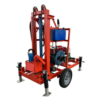 Machines de forage de roche pour puits d'eau, machine de forage de puits profond, plateforme de forage de puits d'eau 100m-1000m