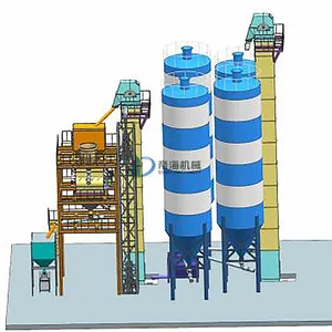 Plantas De Mortero Seco Tile Adhesive Mixer Wall Putty Making Machine Dry Powder Mortar Production Equipment