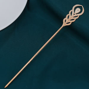 1.7cm * 15.5cm filigrane Phoenix plumes bâtons de <span class=keywords><strong>cheveux</strong></span> alliage fourches à <span class=keywords><strong>cheveux</strong></span> Bobby épingle à <span class=keywords><strong>cheveux</strong></span> <span class=keywords><strong>Barrette</strong></span> bricolage femmes anciens <span class=keywords><strong>cheveux</strong></span> accessoires - Product Image 5