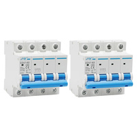 63A 4P + N WIFI Smart Switch Kwh Mesure Surveillance Disjoncteur Minuterie Relais MCB TUYA Smartlife Compatible Miniature Circuit
