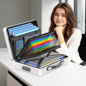 Yhx 16 Inch Heavy-Duty Dây Kéo Chống Cháy Máy Tính Xách Tay Túi Với Khóa Chống Cháy Tài Liệu Chủ An Toàn Tập Tin Lưu Trữ Hộp Tập Tin - Product Image 5