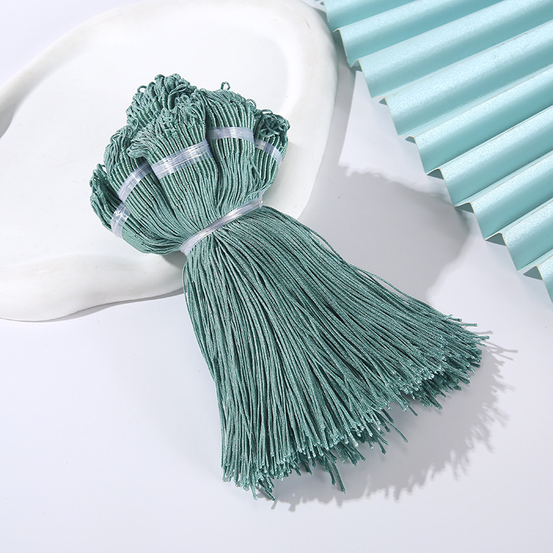 3. Autumn Fragrance Green Rope Fake Pull Ring