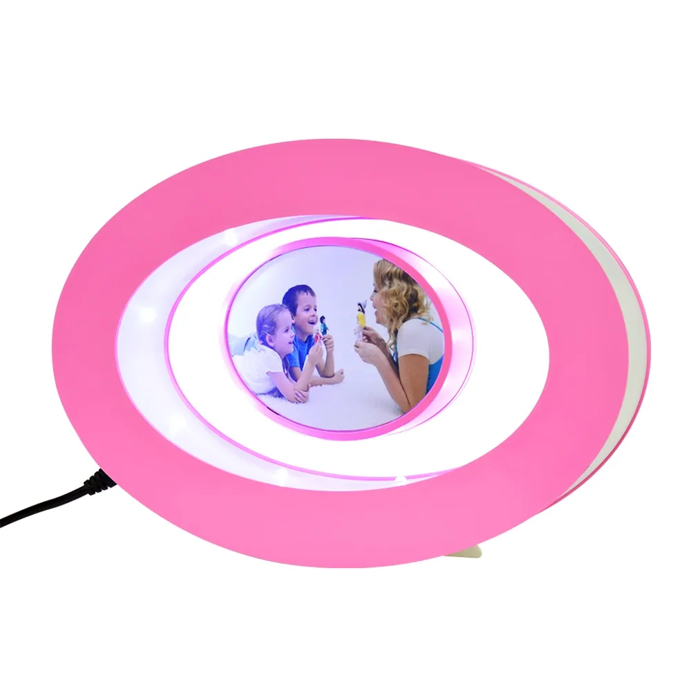 2023 Neuer rosa ovaler Foto rahmen mit Aufhängung funktion zur Dekoration