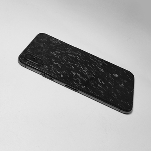 Para iPhone X Marco de metal Bisel de teléfono con cubierta trasera de fibra de carbono forjado Carcasa de teléfono de lujo Negro Venta caliente Shell Cover - Product Image 2