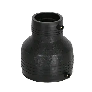 Wholesale Price Manufacturer ISO Standard HDPE Electrofusion Fitting Reducer Coupling 90*75-500*400mm