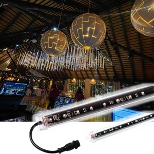 Çapı 30mm temizle kapak Led piksel tüp kulübü 360 Led tünel tüp DMX kontrolör IP65 tarafından <span class=keywords><strong>Dj</strong></span> ışığı dekoratif aydınlatma kontrolü - Product Image 1