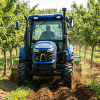 Livraison gratuite, tracteur multifonctionnel, best-seller, petit tracteur 4x4, mini-ferme, tracteur à 4 roues motrices, machine agricole