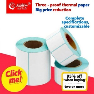 Hihg chất lượng truyền nhiệt mã vạch nhiệt nhãn trực tiếp nhiệt Sticker giấy cuộn - Product Image 4