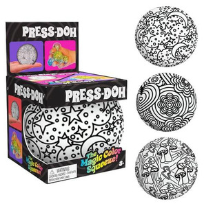 <span class=keywords><strong>Jouet</strong></span> sensoriel anti-stress Squishy Schylling NeeDoh Press-<span class=keywords><strong>Doh</strong></span> à presser, boule anti-stress à effets de craquement de boule de neige - Product Image 4