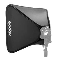 Godox 60cm x 60cm Portable Pliable Softbox Kit pour Appareil Photo Studio Flash Fit Bowens Elinchrom Mount