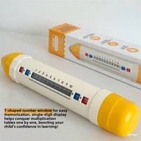 Stylo d'apprentissage des mathématiques pour enfants, outil éducatif de multiplication et de division pour les enfants de 4 à 6 ans, en plastique, unisexe