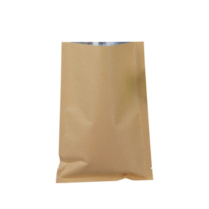 Sacchetto in <span class=keywords><strong>Carta</strong></span> <span class=keywords><strong>Kraft</strong></span> di Grandi Dimensioni con Interno in Alluminio, Sigillatura su 3 Lati, per Confezionamento di Noci e Snack, 20*30 con Tacca di Apertura - Product Image 6