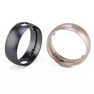 CNC Machined Aluminum Alloy Two Tone Anodized Red and Green <strong>Heat</strong> <strong>Dissipation</strong> Sleeve Precision Turning Housing for LED Light - Product Image 6