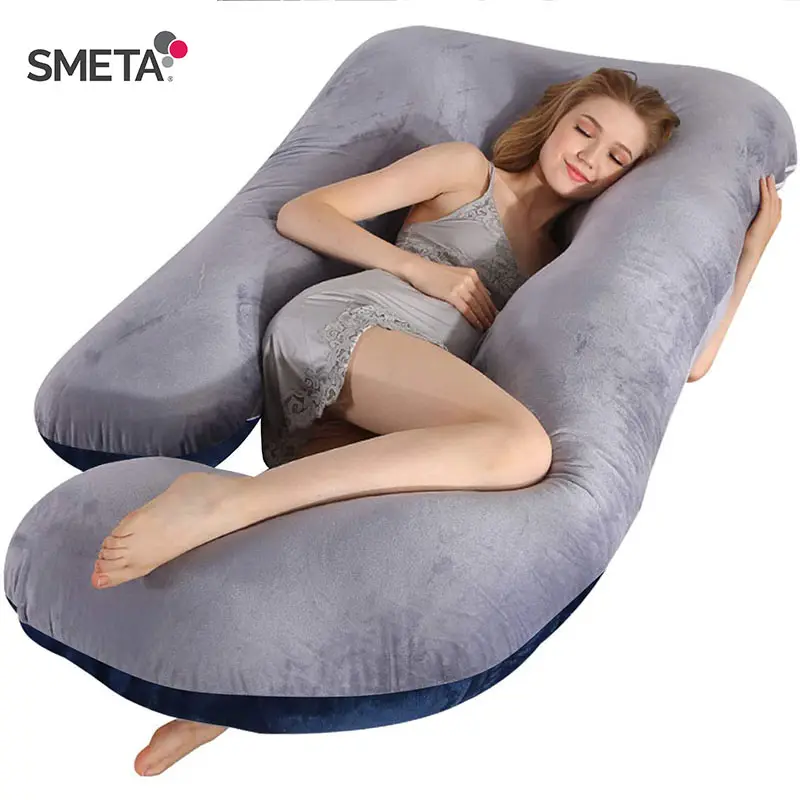 Wholesale relieve stress full Body Pregnancy Pillow U shape maternity Pillow