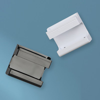 Boîte de télécommande pratique, support de télécommande antidérapant, support de téléphone à forte capacité de charge, trou de réception de câble de données