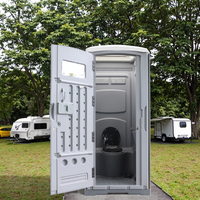 Toilettes portables en HDPE modernes à prix raisonnable OEM avec un design durable et écologique pour une utilisation en extérieur en Afrique du Sud