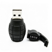 Clé USB 2.0 Créative et Amusante en Forme de Mini Grenade, Clé USB 16 Go, Offre Spéciale