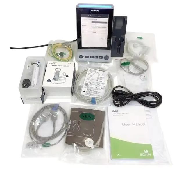 Edan IM3 Veterinary Patient Monitor for Cats & Dogs CE Certified 1 Year Warranty Easy Operation