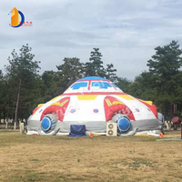 Yuqi Personnalisé UFO Tente Gonflable En Plein Air Activité D'amusement Gonflable Maison