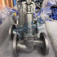 Vanne à soupape en acier inoxydable 316L/304/CF8M/CF3M 2"/3"/4"/6" DN50/DN80/DN100/DN150 Classe 150 à bride en Y
