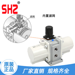 กระบอกสูบเพิ่มแรงดันแก๊ส-ของเหลว VBA10A/20A-30 ปั๊มเพิ่มแรงดันแก๊ส VBA40A ถังลม VBAT5 ภาชนะเก็บแรงดัน - Product Image 3