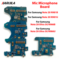 Placa de Micrófono para Samsung Note 20 Ultra 5G N986B N986U N981B N981U, Repuesto de Micrófono, Piezas de Reparación