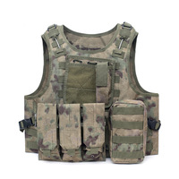 Gilet de poitrine tactique léger à dégagement rapide personnalisé équipement de jeu de plein air roulement de charge réglable étanche