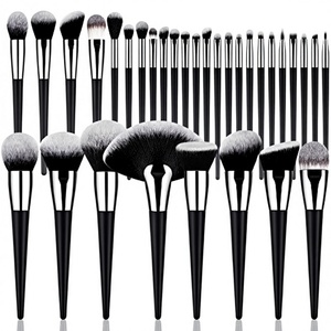 <span class=keywords><strong>DUcare</strong></span> - Juego de 32 <span class=keywords><strong>Brochas</strong></span> de Maquillaje Profesionales de Pelo Sintético de Primera Calidad con Mango de Madera, Brocha para Base, Colorete y Difuminado, Soporte para <span class=keywords><strong>Brochas</strong></span> - Product Image 2